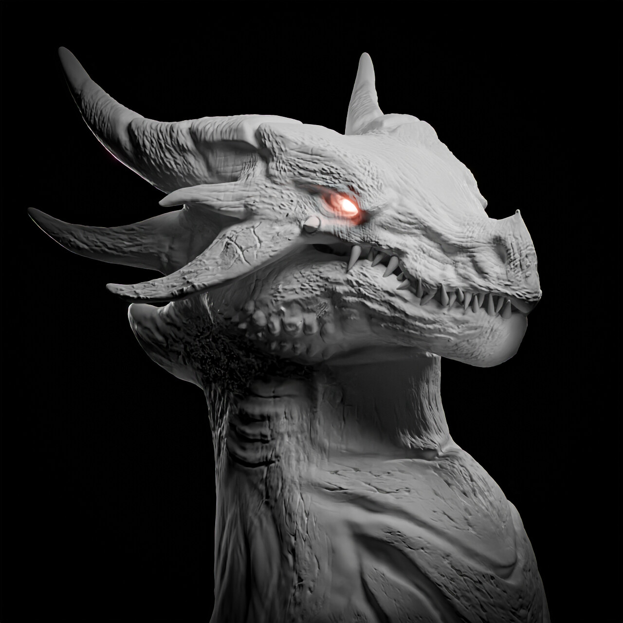 Dragon Sculpt Works In Progress Blender Artists Community