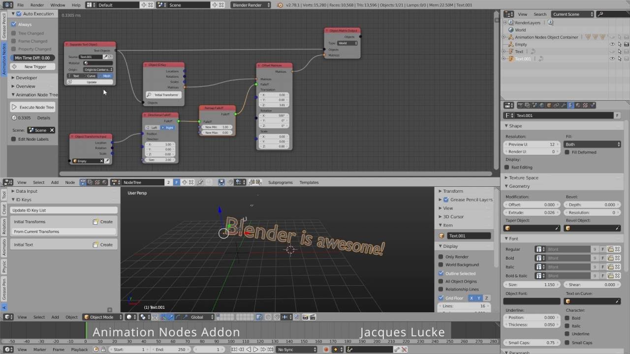 Animation Nodes - Page 144 - Released Scripts and Themes - Blender ...