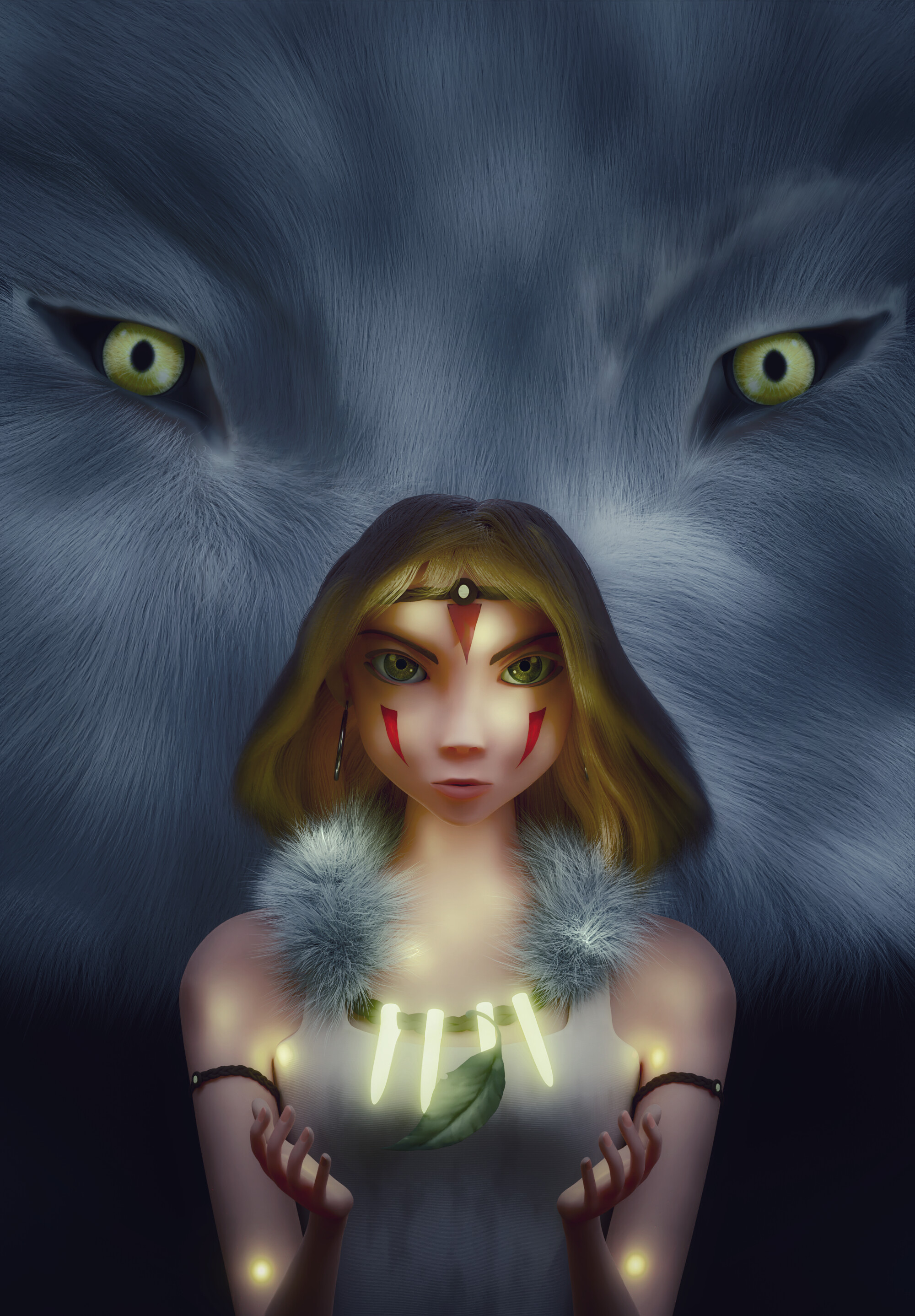 The Wolf Behind Me - Finished Projects - Blender Artists Community