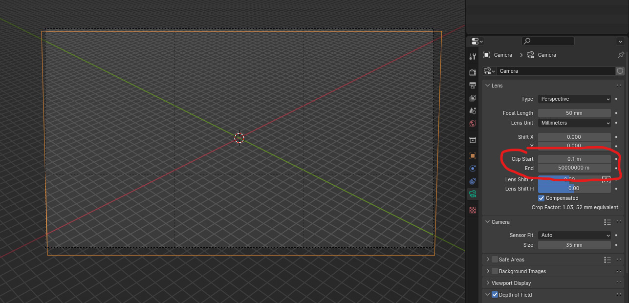 Rectangle Camera View Second rectangle in camera view - Technical Support - Blender Artists ...