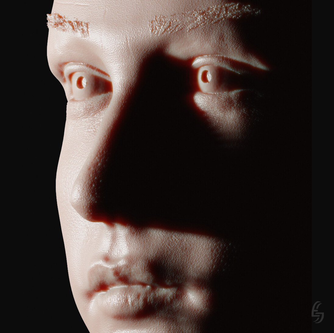 Female Face Sculpt Study - Finished Projects - Blender Artists Community