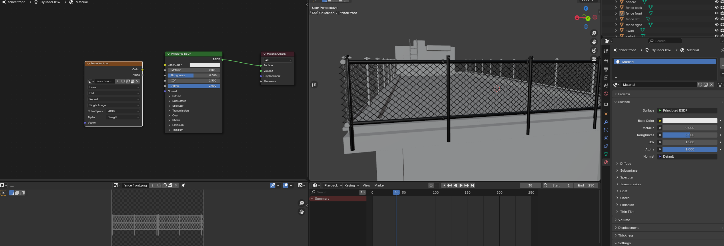 Mesh turns black when opening exported UV PNG in Image Texture Node ...