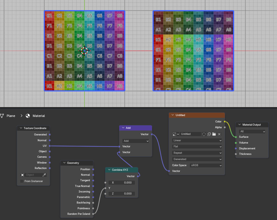 How do I move a texture in geometry nodes? - Basics & Interface ...