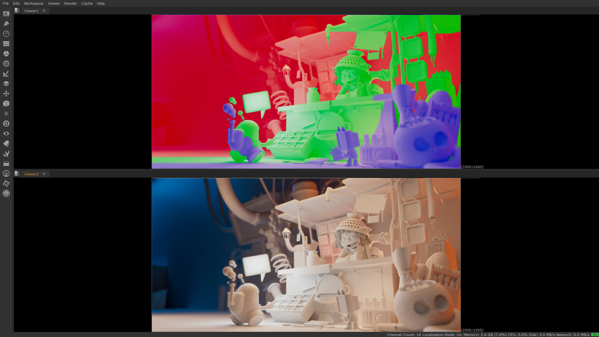 Composite Node Z Input - Compositing and Post Processing - Blender ...