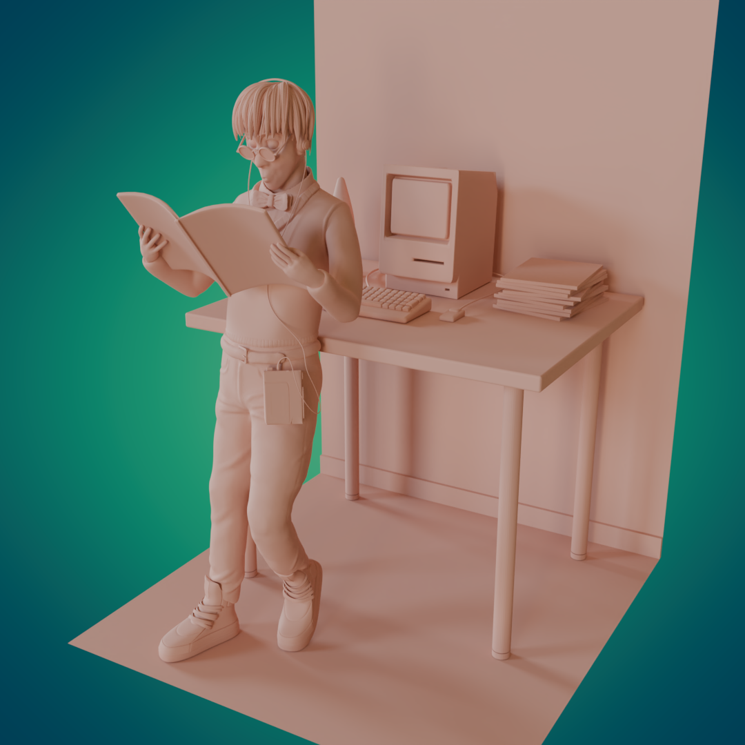 Geek - Week 2 of Blender52 Challenge - WIP - Works in Progress ...