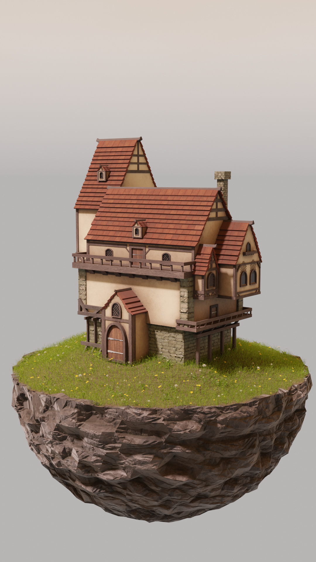 Simple Fantasy House Finished Projects Blender Artists Community