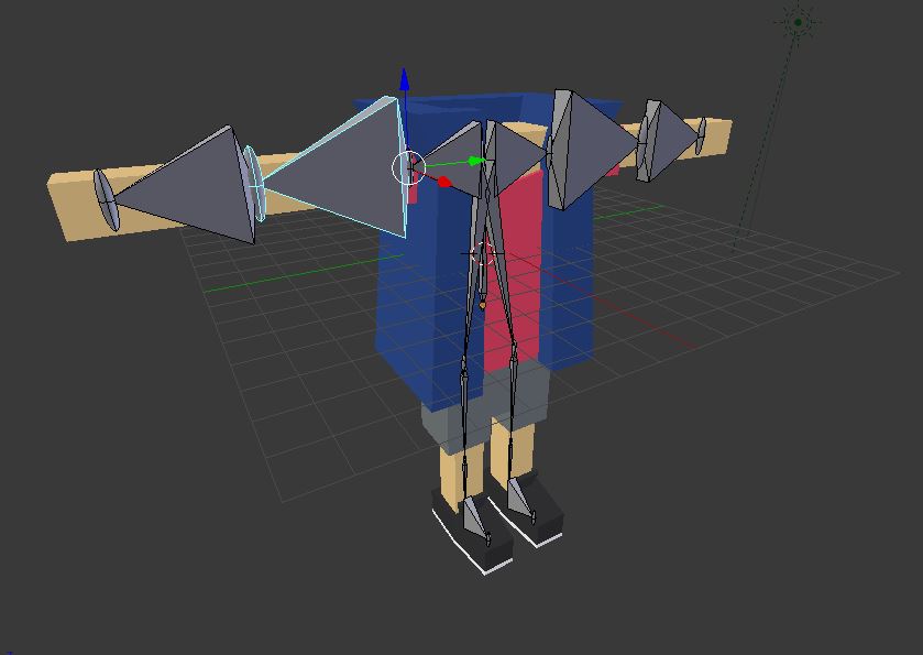 Bone growing on rotation and deforming mesh [Pictures] - Animation and ...