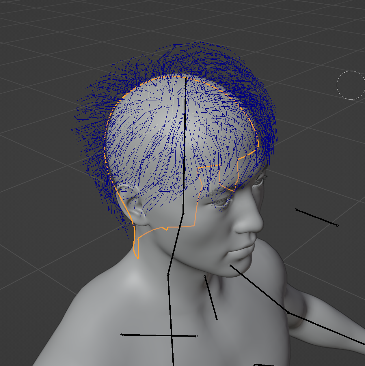 Hair Dynamics Automatic Weight - Particles and Physics Simulations ...