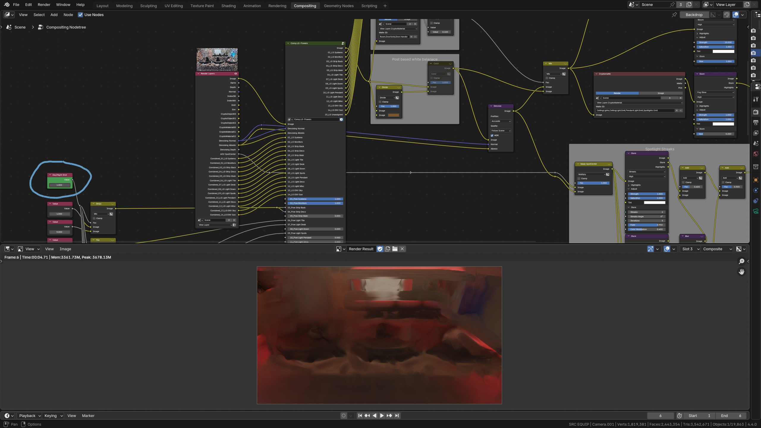 How to render out comp with two values, for each frame - Compositing ...