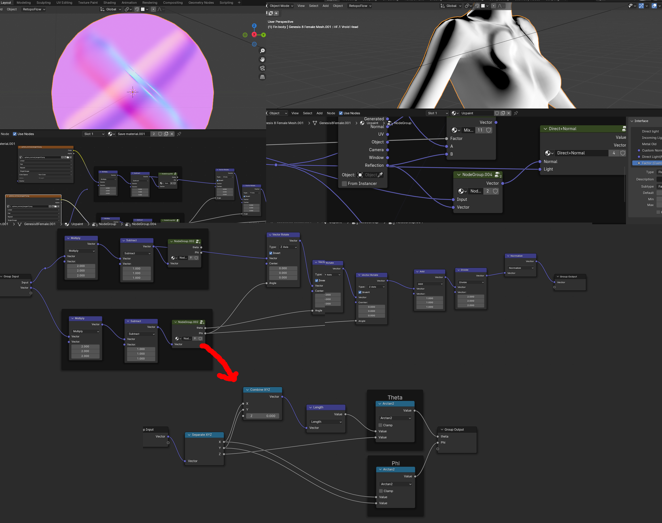 How to combine normal maps and reflections? - Materials and Textures ...