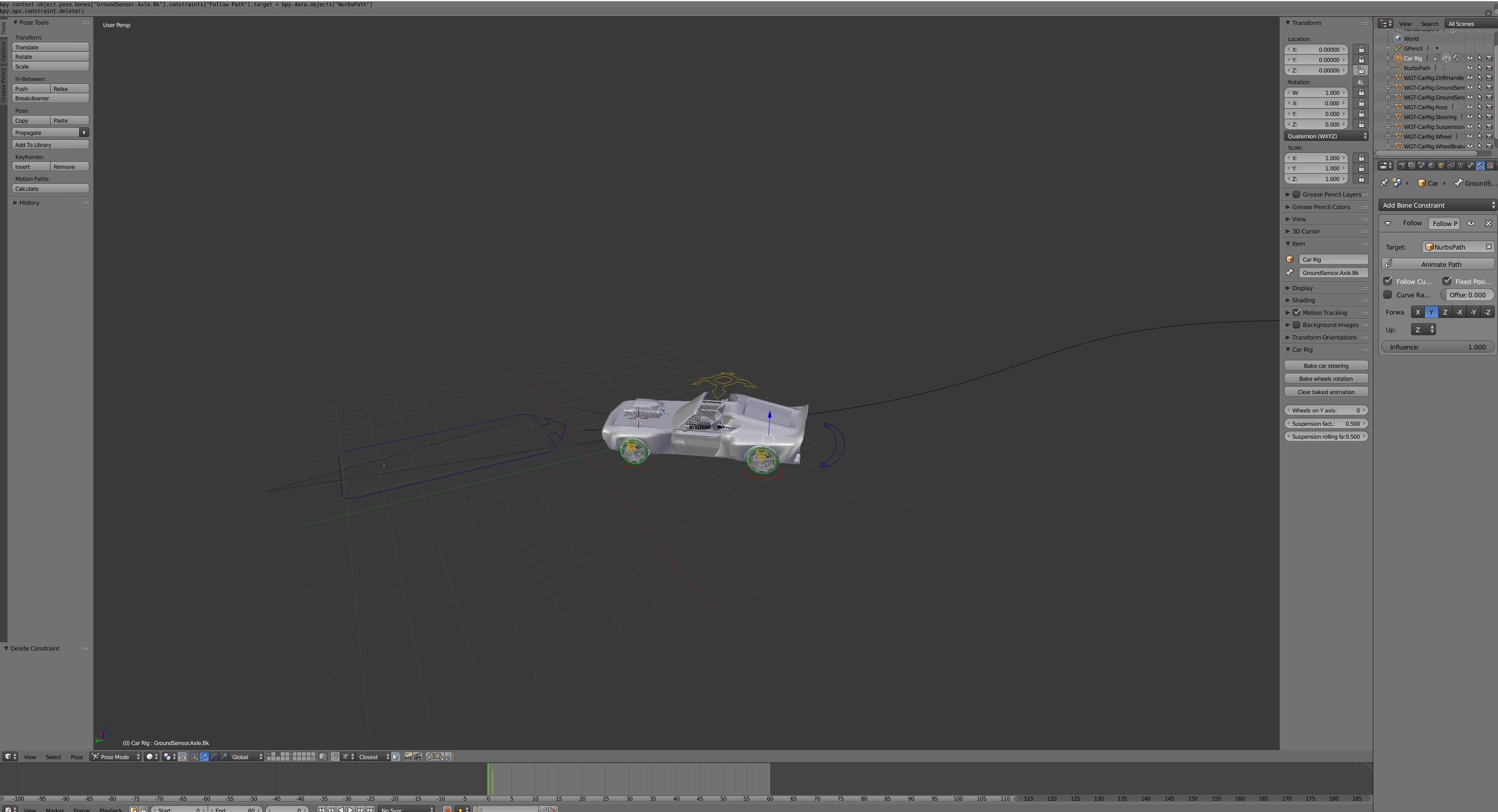 Object offset from path - Modeling - Blender Artists Community
