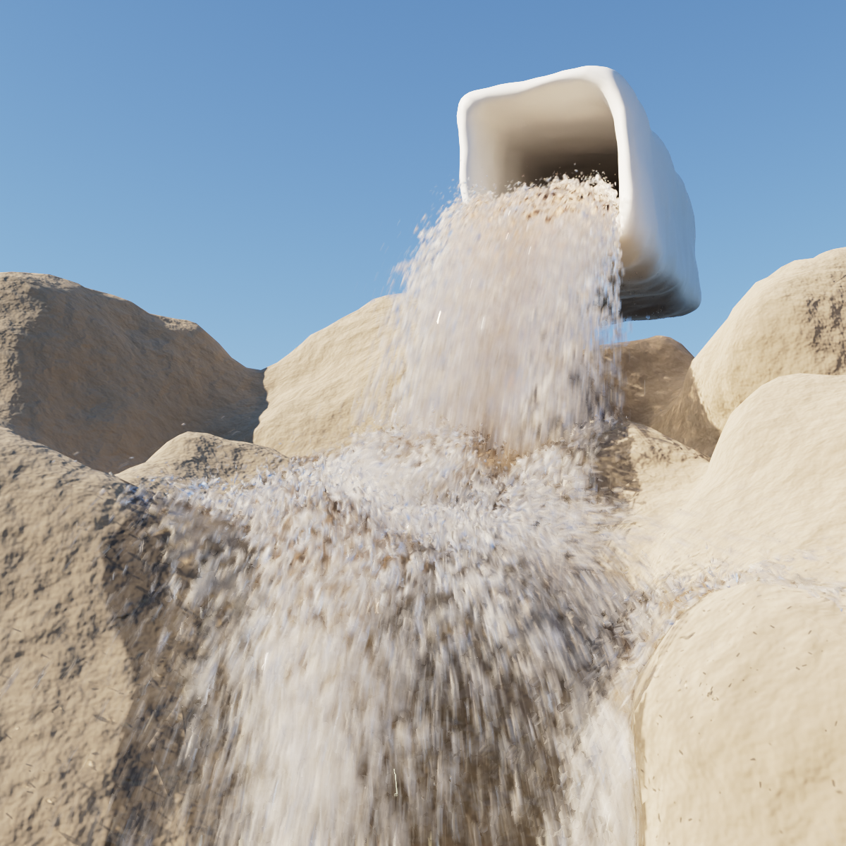 Experimental fluid simulation with extreme detail - Blender Tests ...