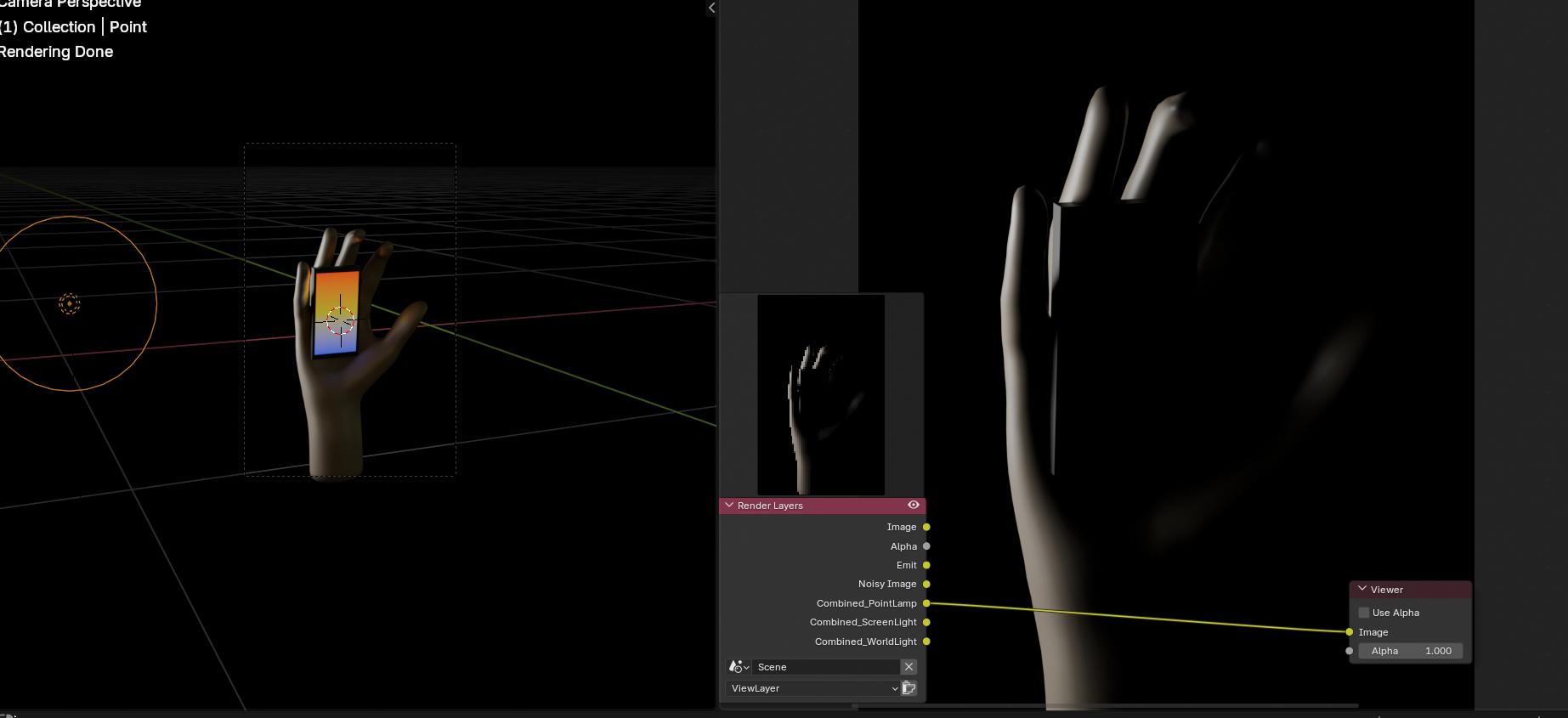 Only render light from a object without that object itself - Lighting ...