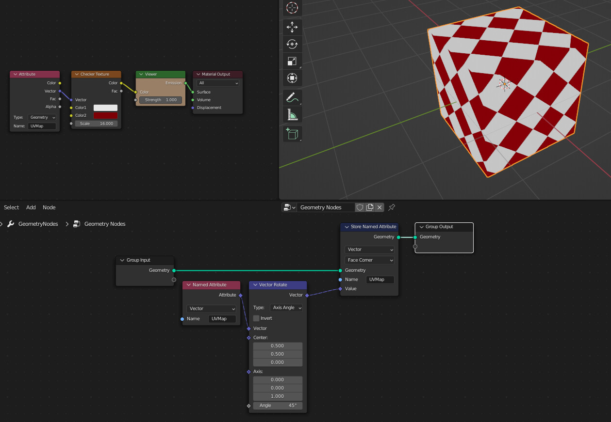 Uv Input And Geonode 5 By Zeroskilz Modeling Blender Artists