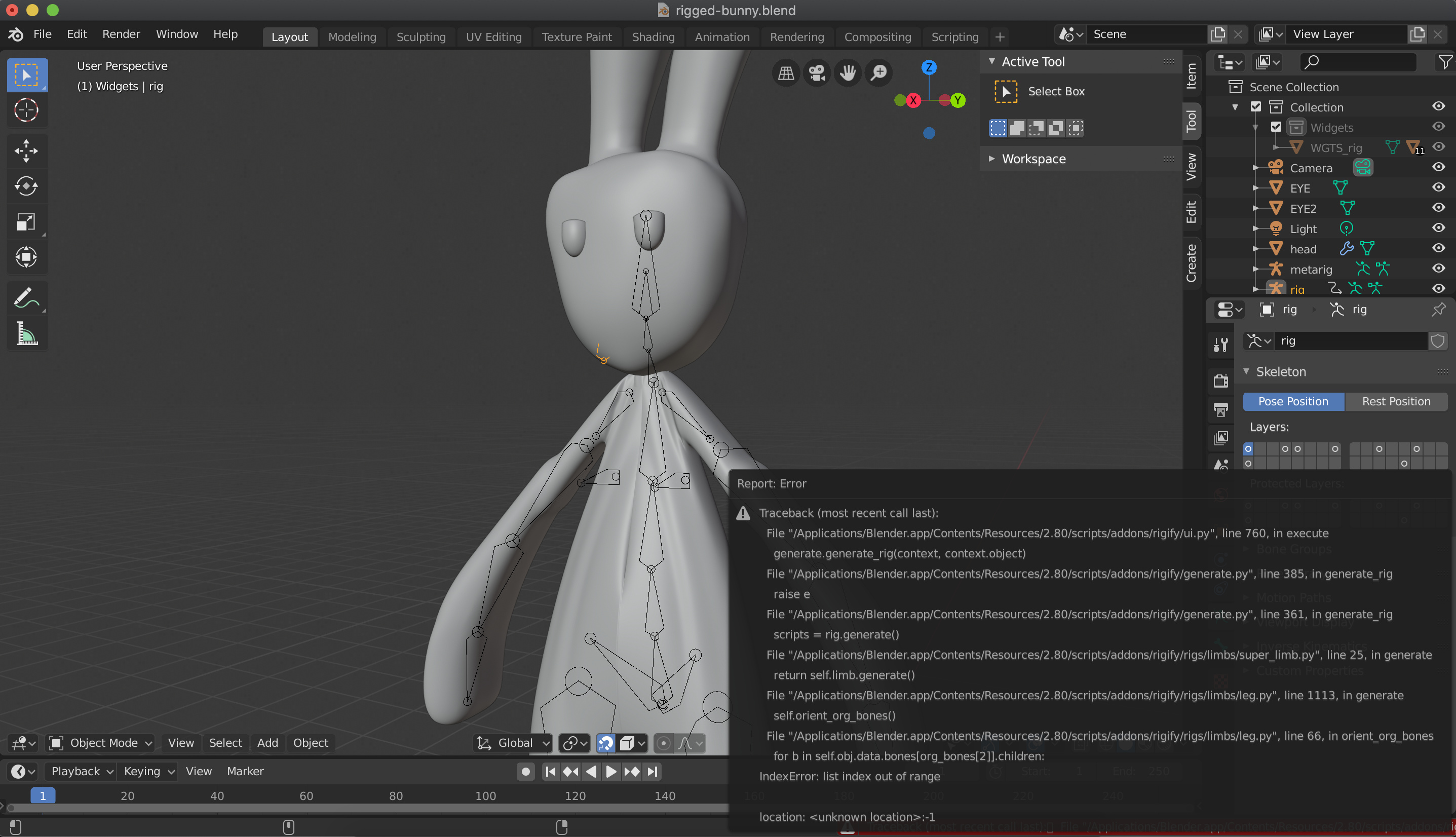 Rigify Addon Error Please Help - Animation And Rigging - Blender ...