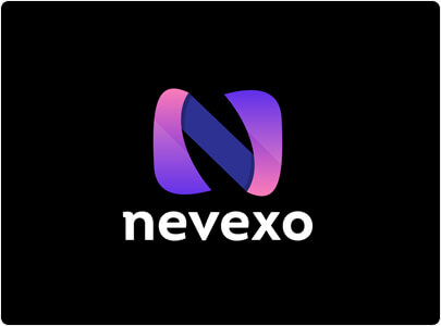 Nevexo-Logo-Trends-2021-example-with-modern-gradient-colors
