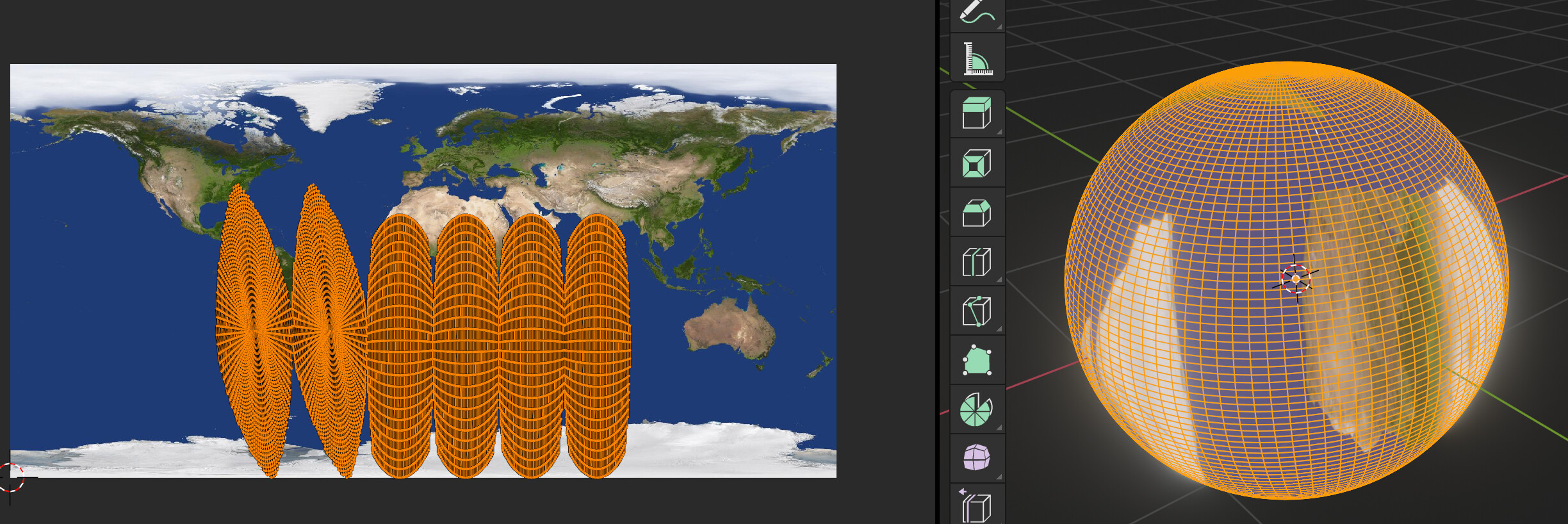 to map rectangular earth on a sphere? - Materials and Textures - Blender Community