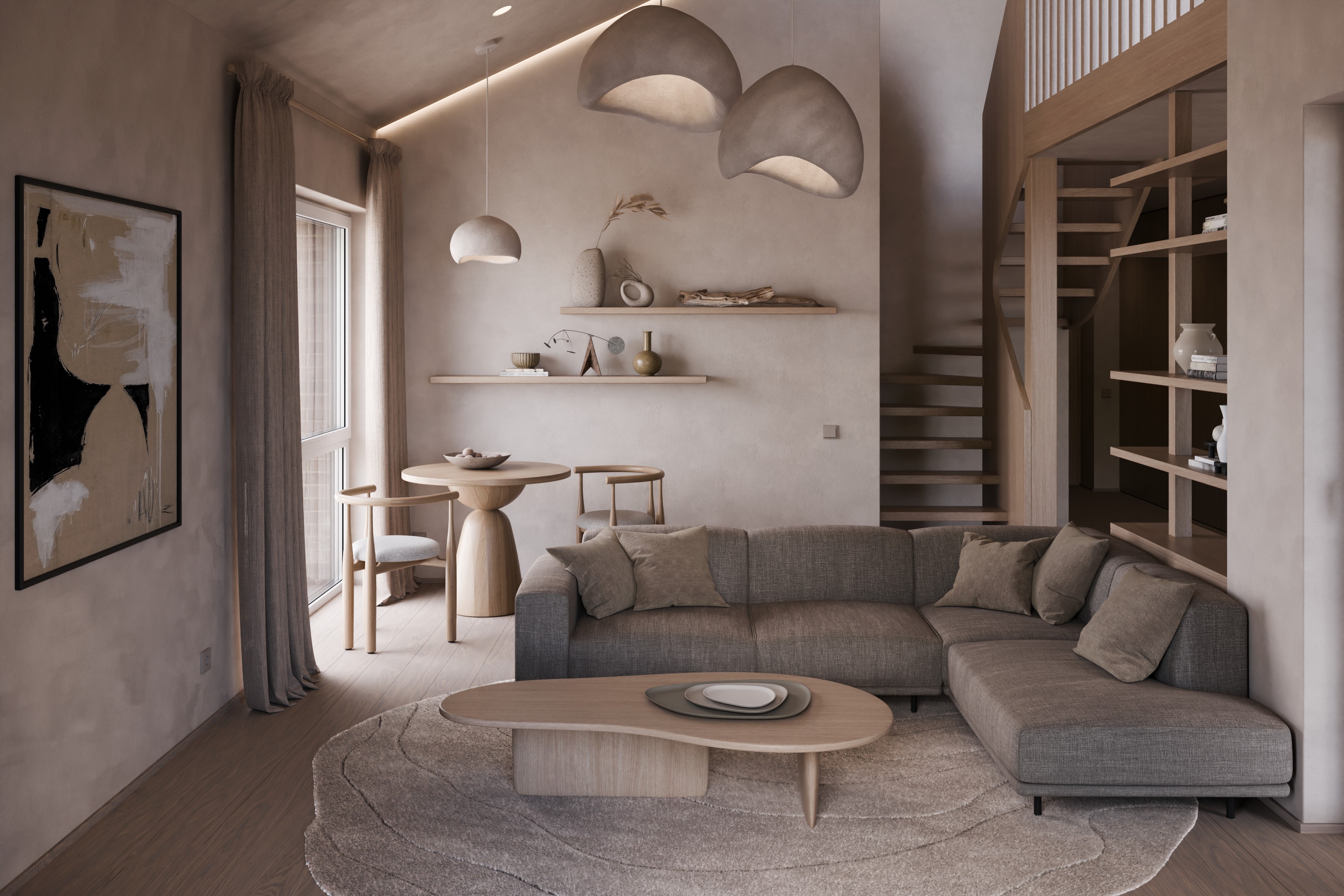 Loft interior design in progress - Focused Critiques - Blender Artists ...