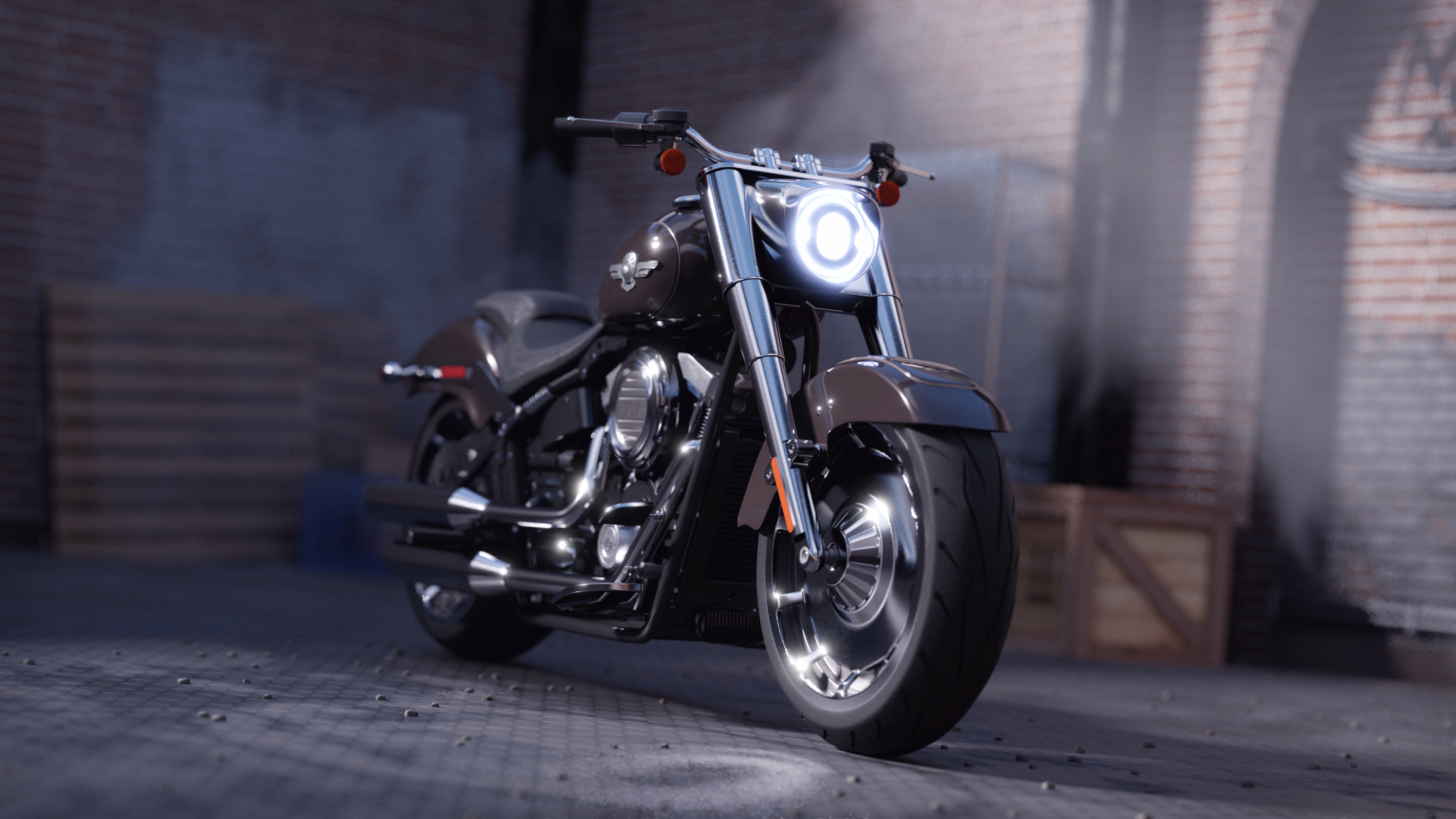 HD Softail fat boy