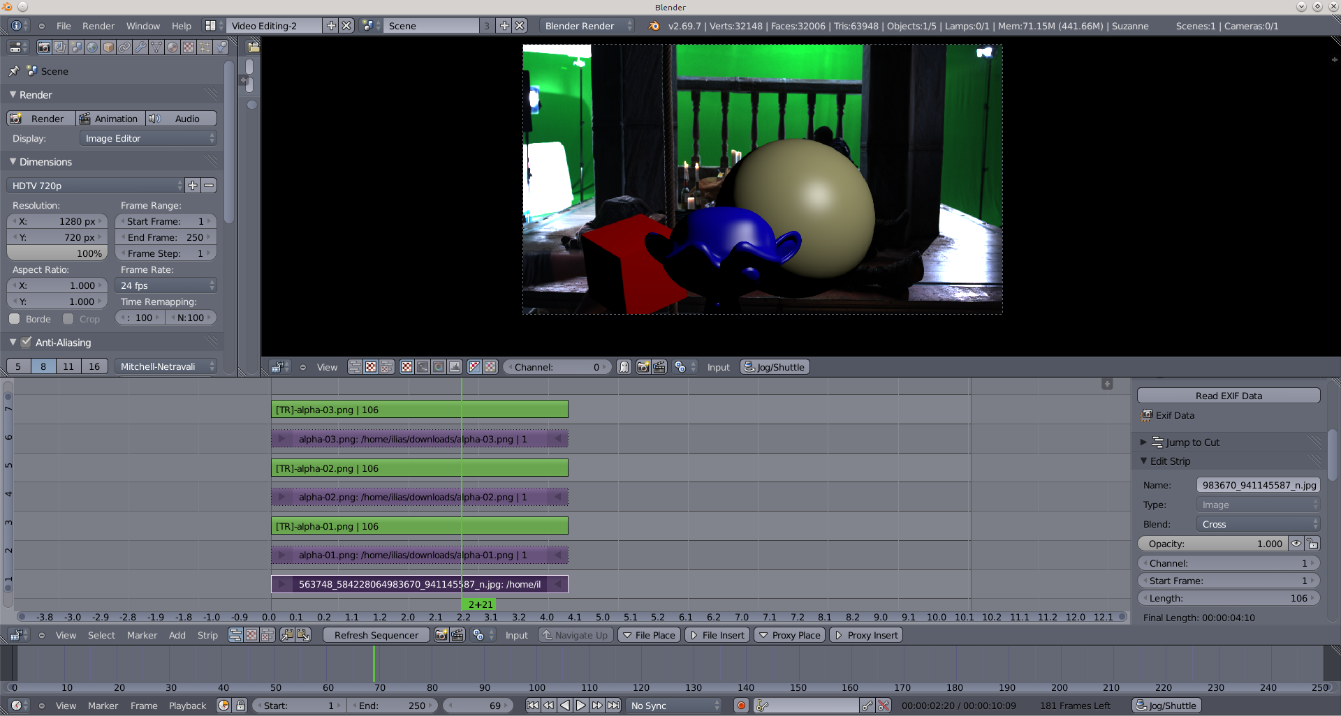 Video Editing: Multiple Alpha Overs? - Compositing and Post Processing ...