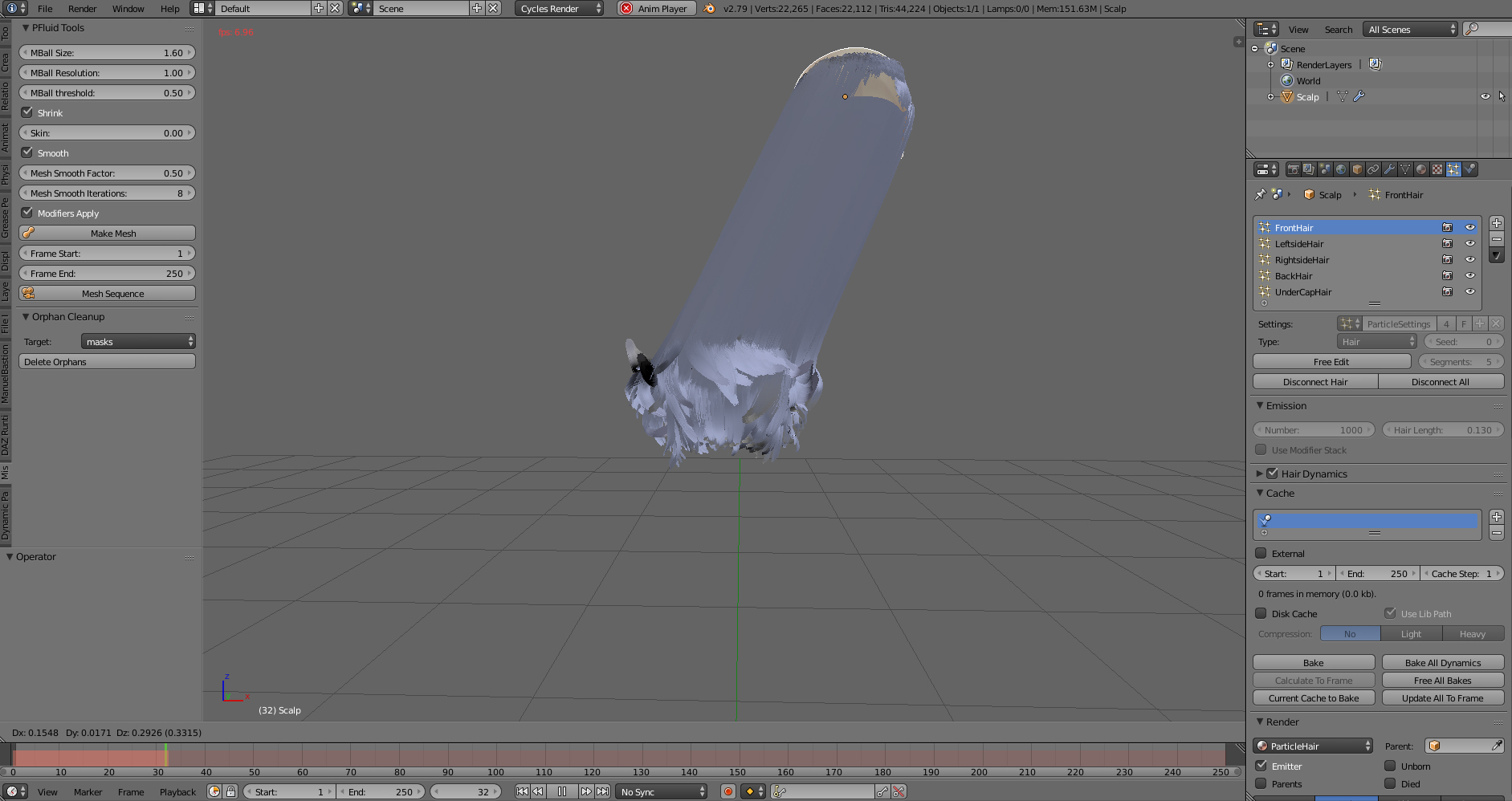 Hair Dynamics problem - please help! - Particles and Physics ...