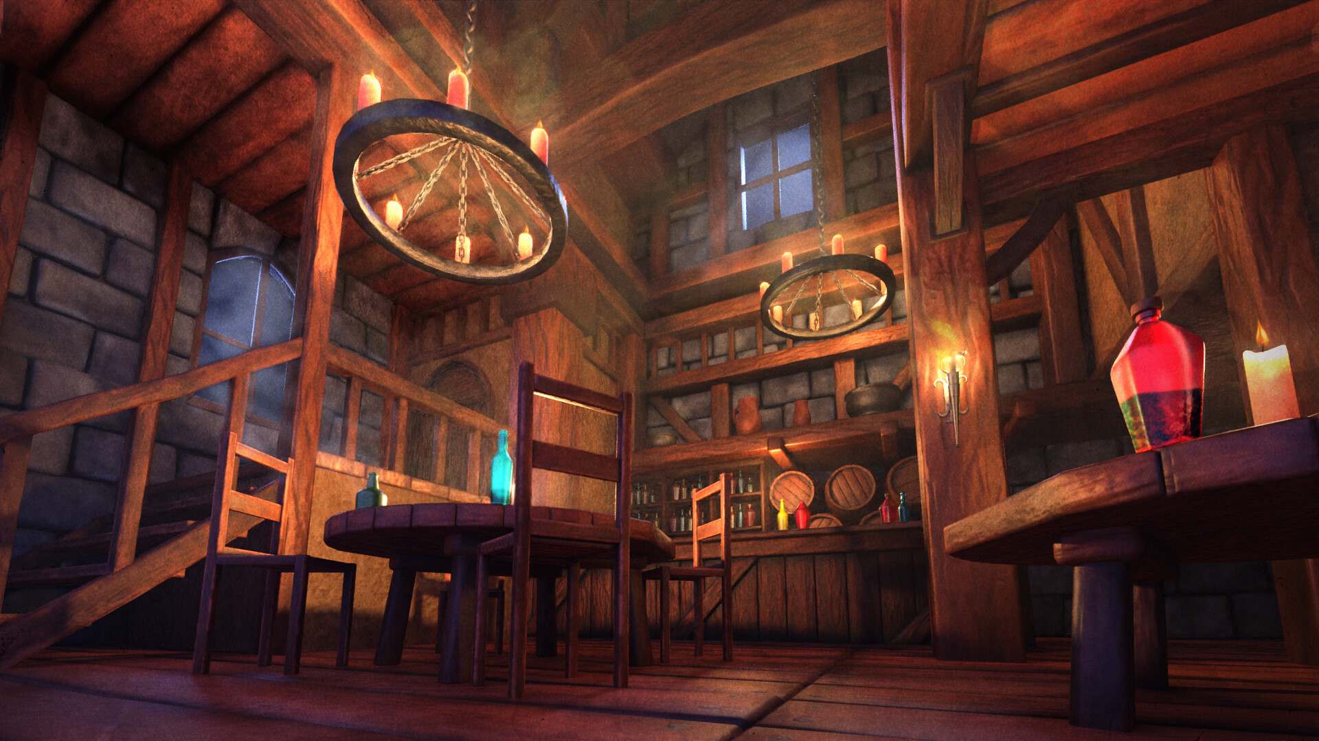 Fantasy Tavern Finished Projects Blender Artists Community