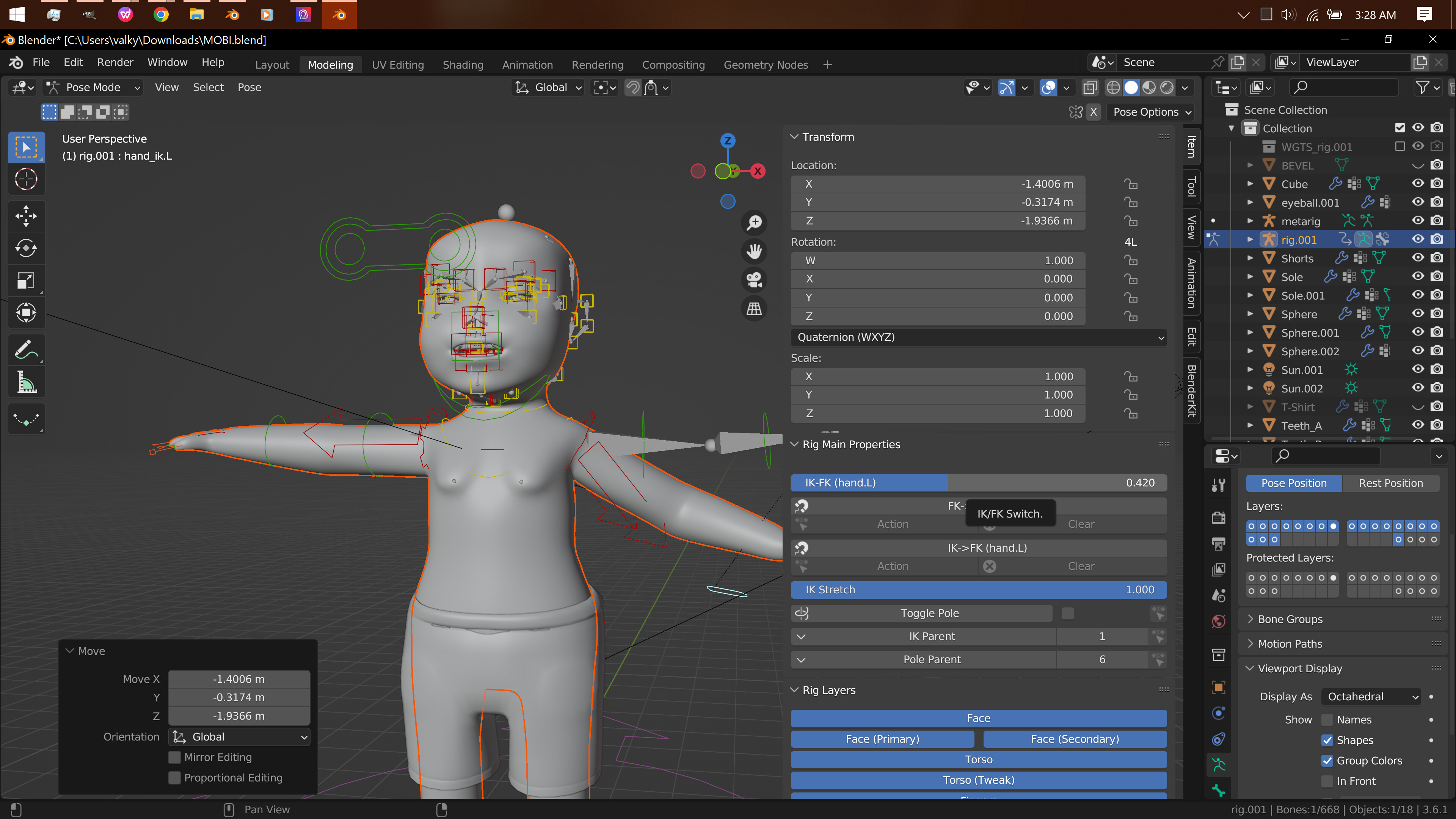 Controllers error: rigging - Animation and Rigging - Blender Artists ...