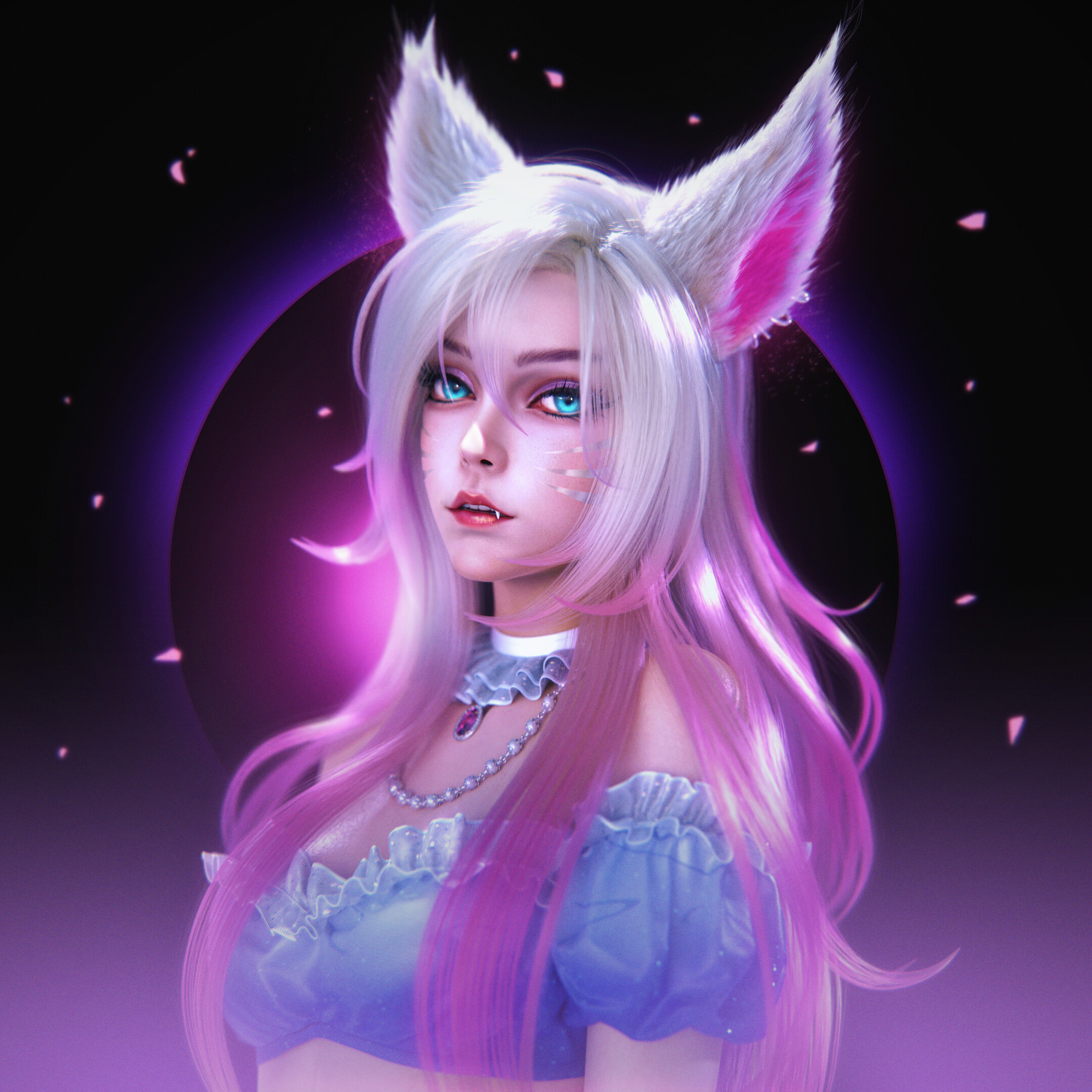 Ahri from League of Legends - Finished Projects - Blender Artists Community