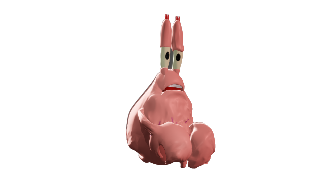 Naked mr.krabs