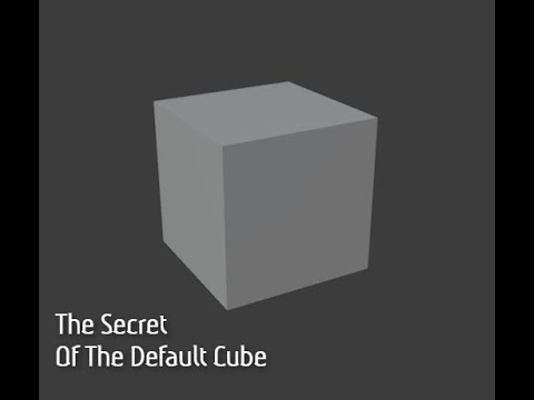 The Secret Of The Default Cube - Animations - Blender Artists Community