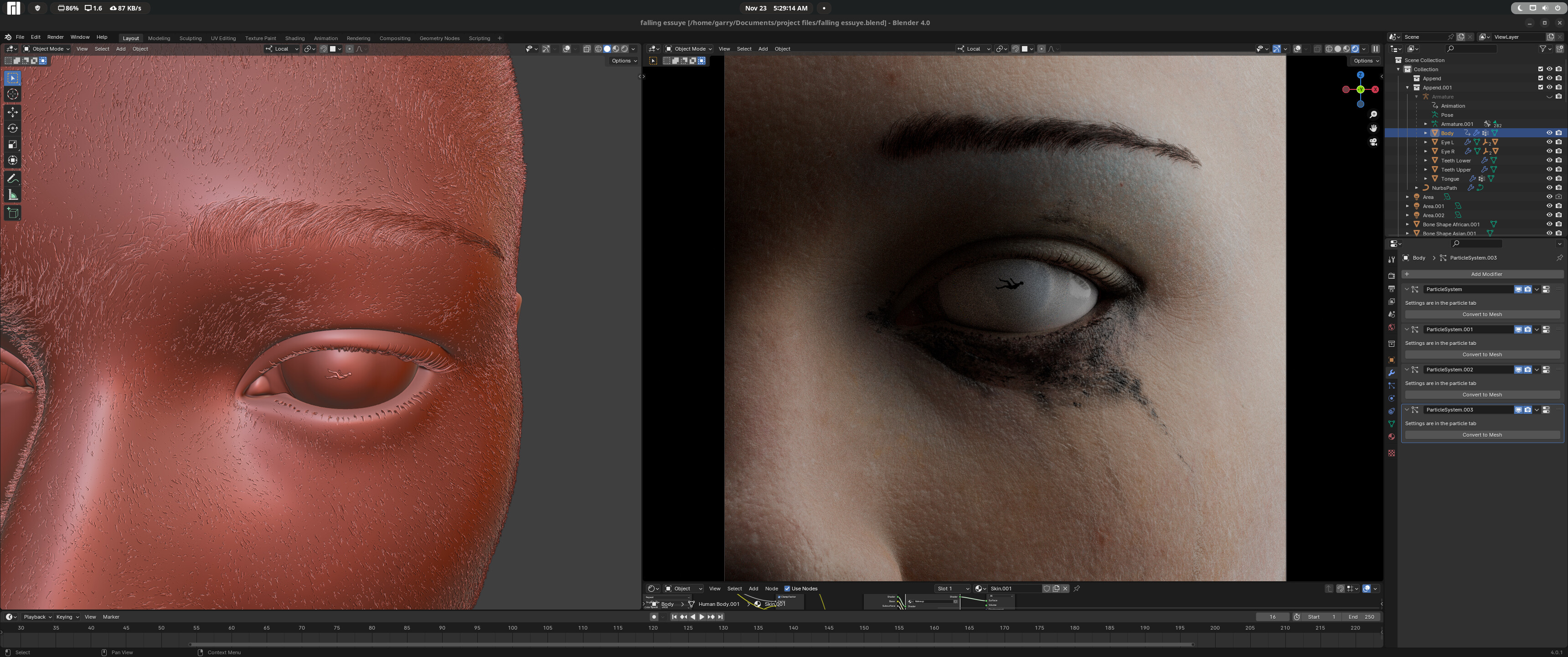 Why does the eyebrows look off? - Modeling - Blender Artists Community