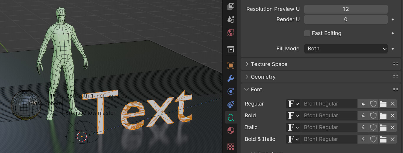 Blender text font Tutorials, Tips and Tricks Blender Artists Community