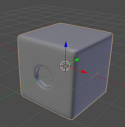how to make a circle in the cube side - Modeling - Blender Artists ...