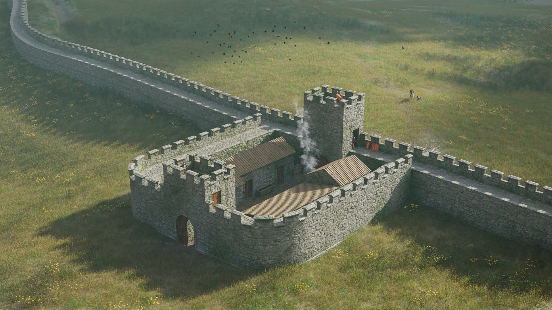 Hadrian s Wall Milecastle Finished Projects Blender Artists Community hadrian-s-wall-milecastle-finished-projects-blender-artists-community