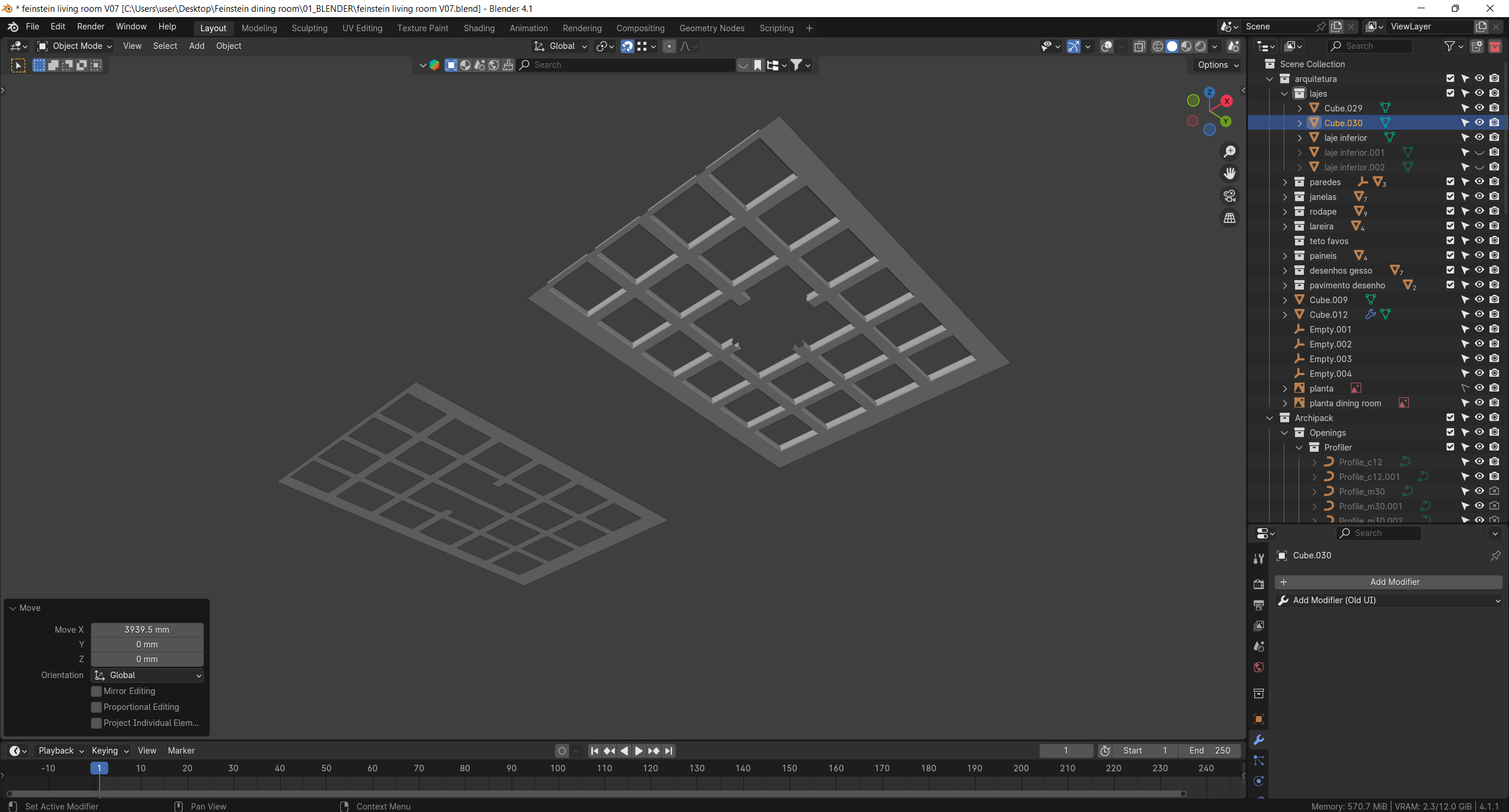 How to model this ceiling? - Modeling - Blender Artists Community
