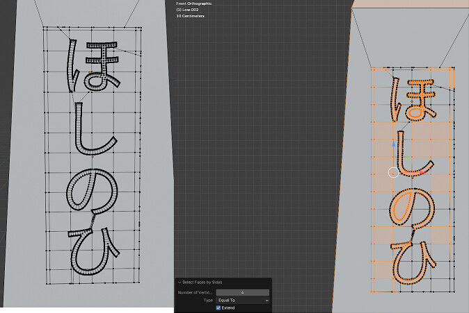 Engravings Normal Map Should I use a normal map for engraved letters requiring clean topology ...