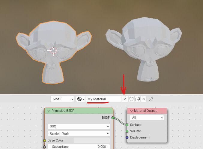Blender two objects are linked to one material - Materials and Textures ...