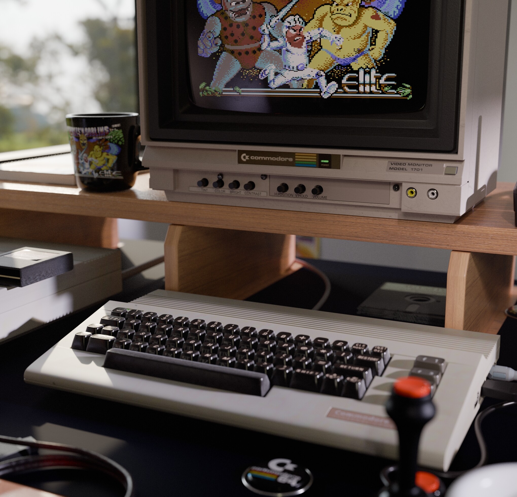 This Is The Commodore 64C! - Finished Projects - Blender Artists Community