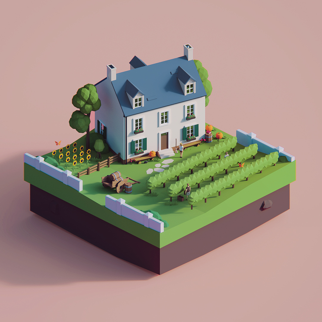 Low Poly Worlds - Finished Projects - Blender Artists Community