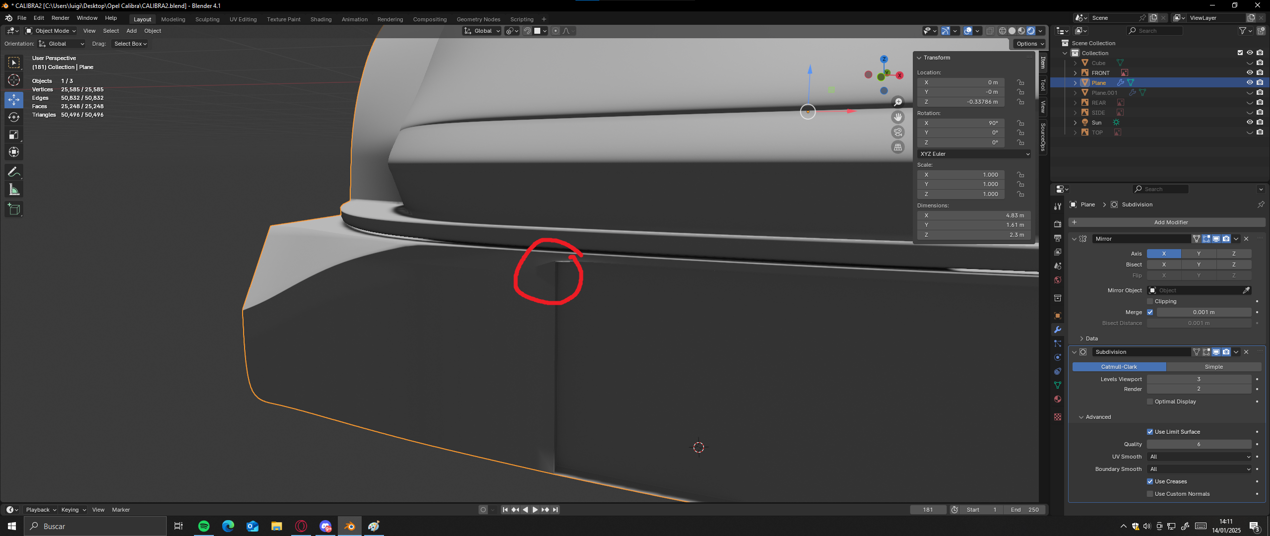 When subdividing my model the topology looks weird - Modeling - Blender ...