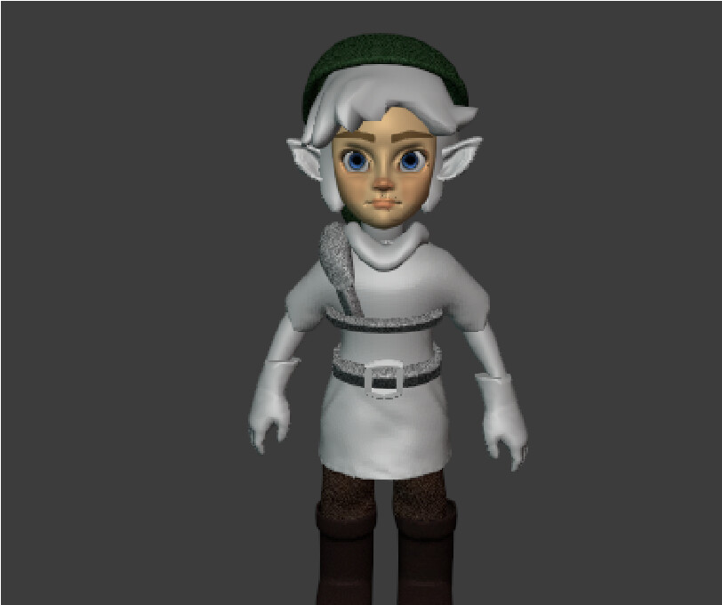 Link from the Legend of Zelda - Finished Projects - Blender Artists  Community