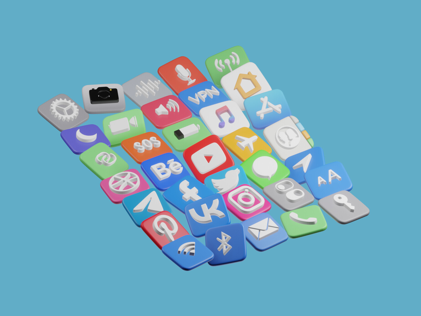 3D icons - Finished Projects - Blender Artists Community
