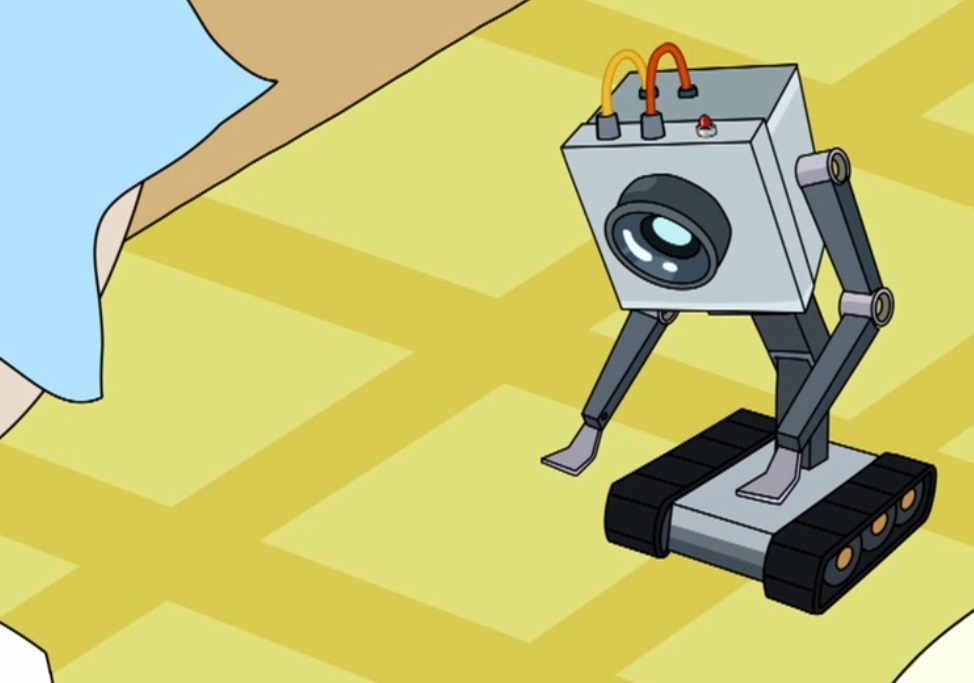 Rick and Morty: The Butter-Passing Robot.