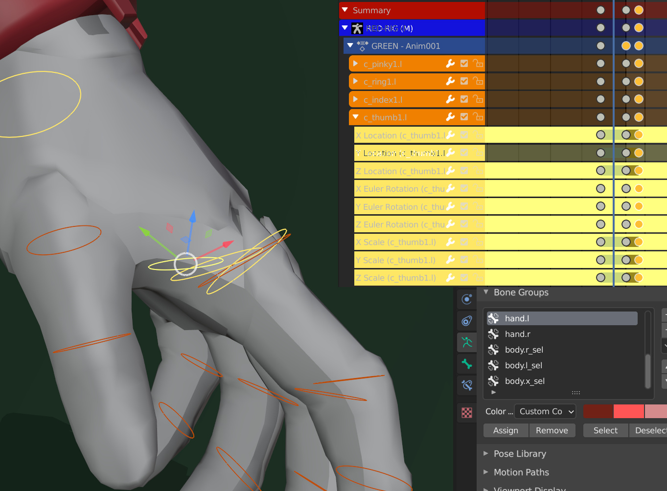 Graph Editor colors - Animation and Rigging - Blender Artists Community