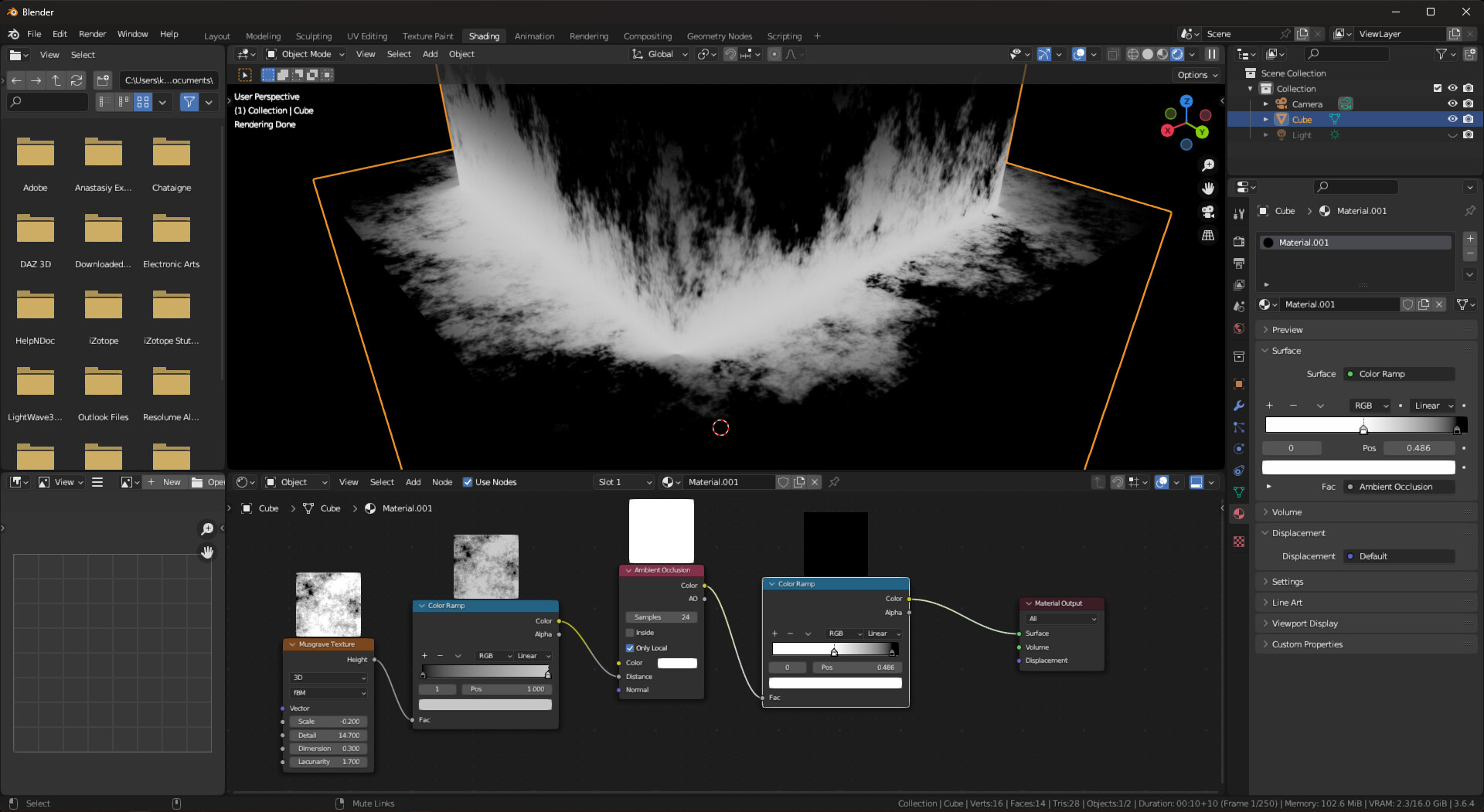 Bevel shader separate concave from convex - Materials and Textures ...