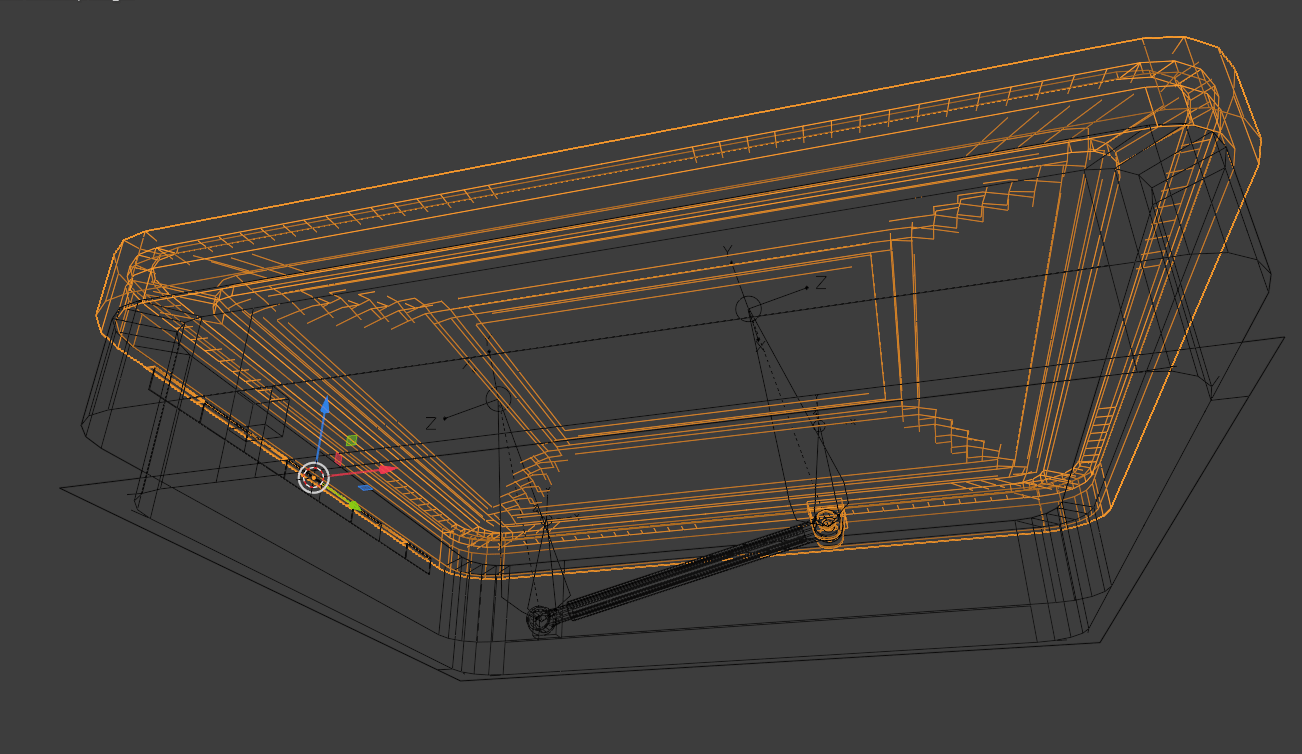 Pneumatic cylinder/piston door help - Animation and Rigging - Blender  Artists Community