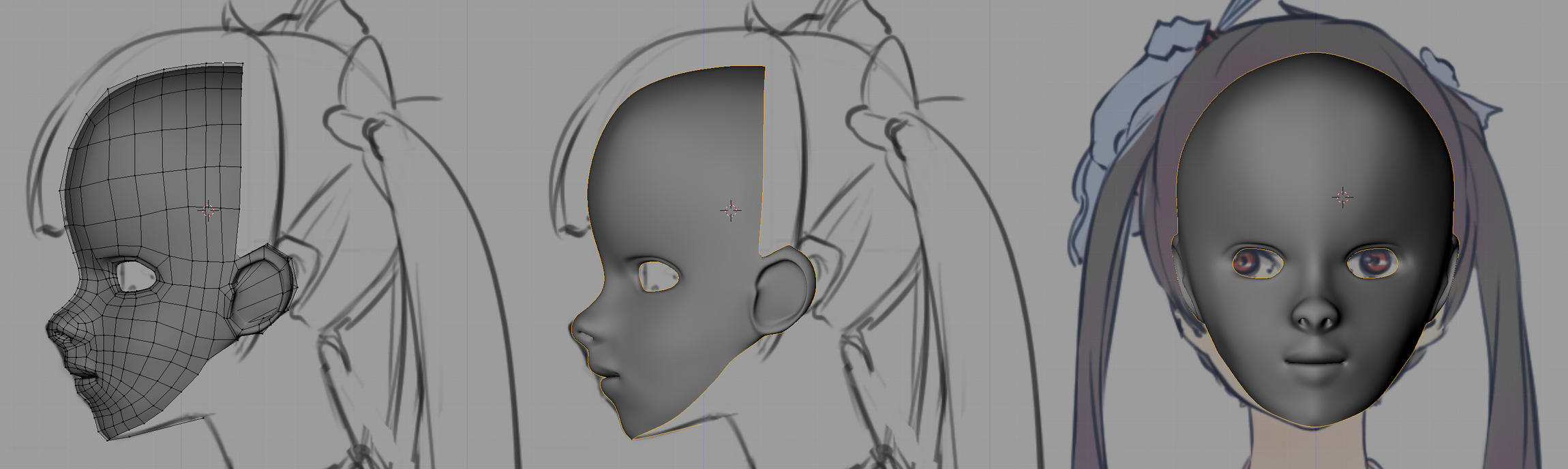 Anime Character Modeling - Complete workflow - Tutorials, Tips and Tricks -  Blender Artists Community