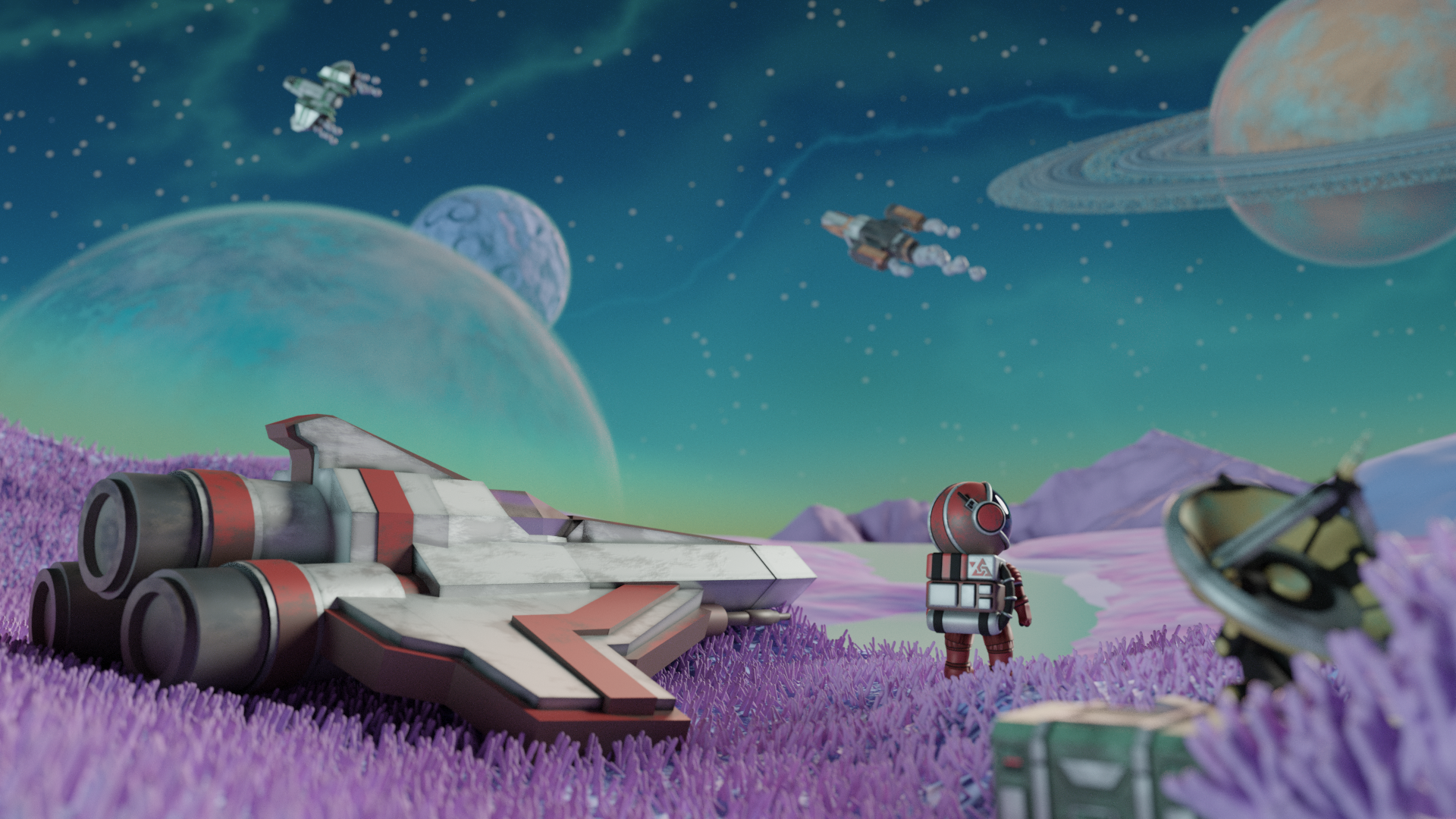 My first big project in Blender (two years ago) - Finished Projects ...