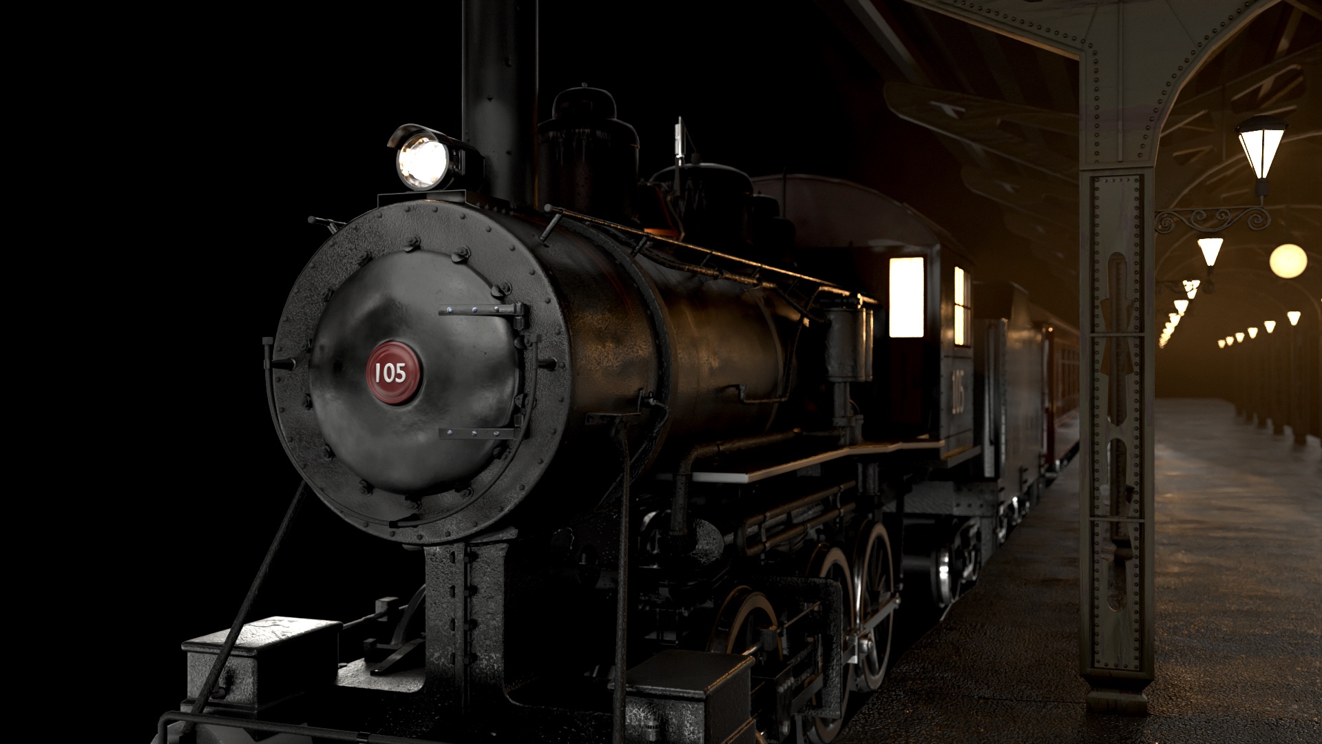 Steam Locomotive - Works Progress - Blender Artists Community