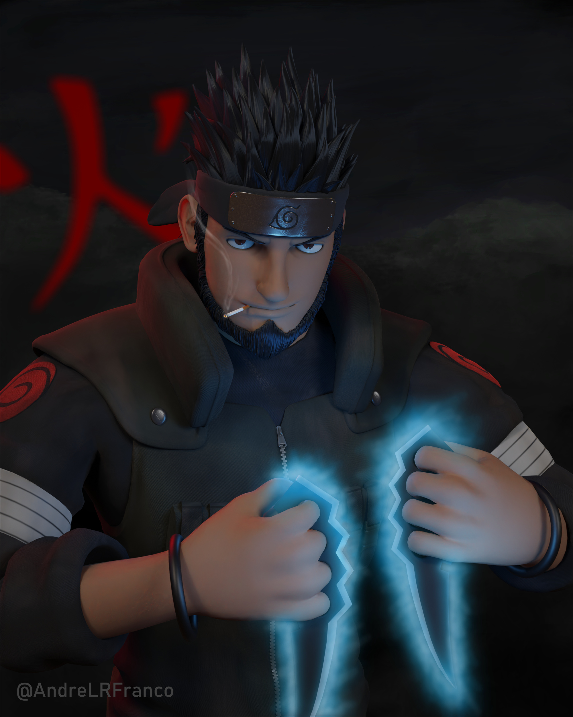 Asuma fanart